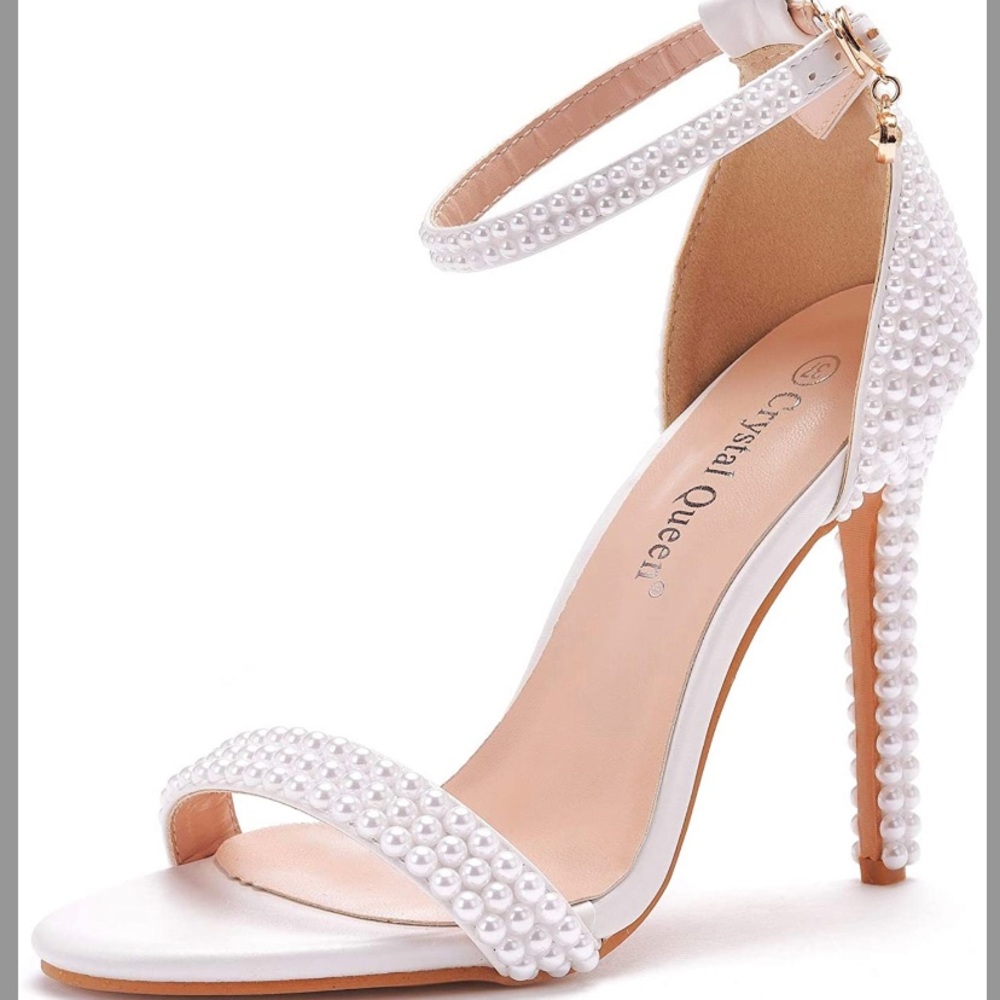Pearl stilettos